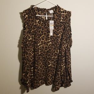 Cupio cold shoulder blouse